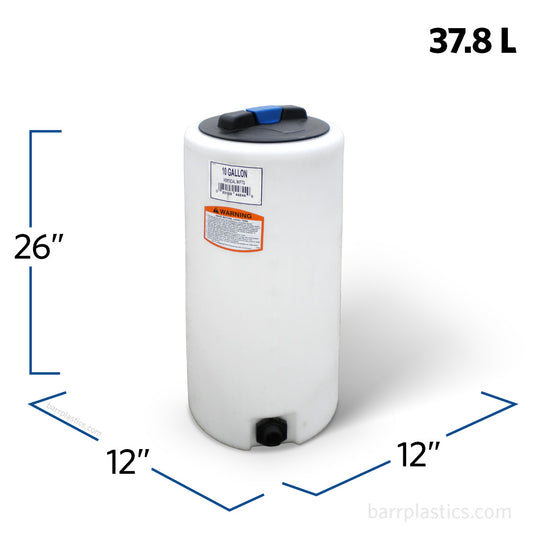 10 Gallon Vertical Liquid Storage Tank | 44844
