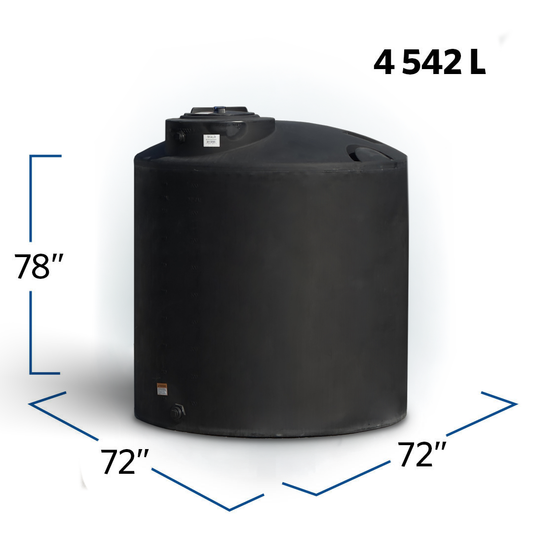 1200 Gallons Plastic Vertical Water Storage Tank | 44519