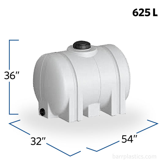 165 Gallon Plastic Horizontal Leg Tank | FS0165-32