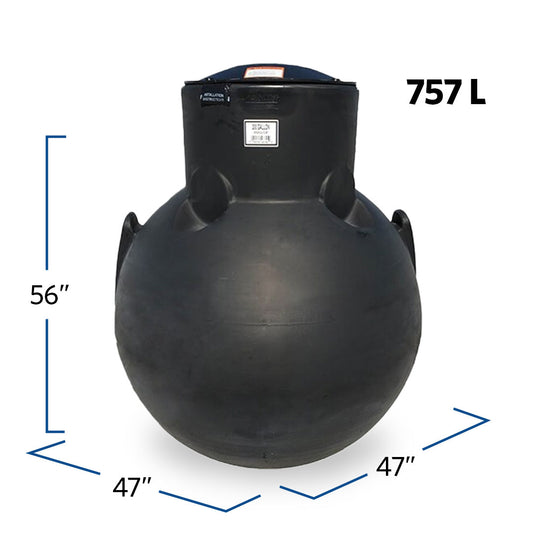 200 Gallon Spherical Pump Tank | 43745
