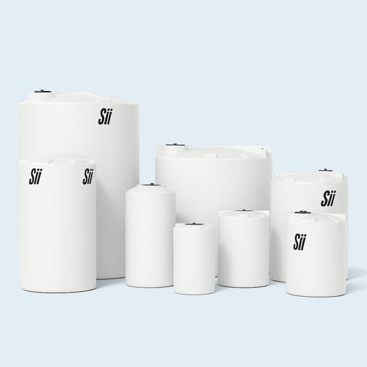 Vertical Single Wall Industrial Tanks