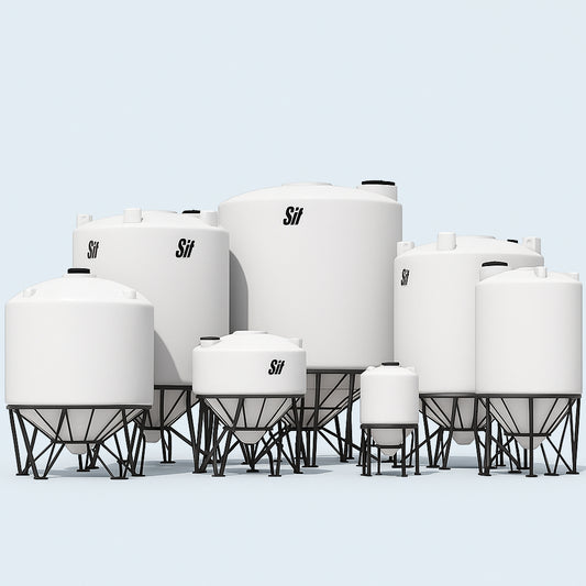 Industrial Cone Bottom Tanks