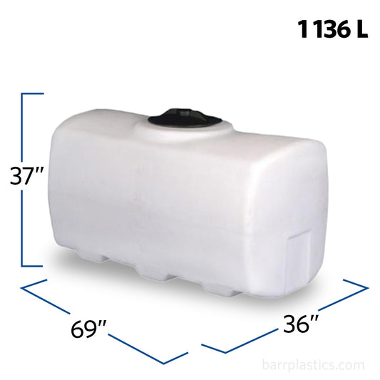 300 Gallon Plastic Pest Control Operator Tank | 41381