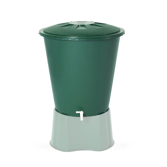 310L GRAF Classic Round Rain Barrel with Lid & Tap | 500213