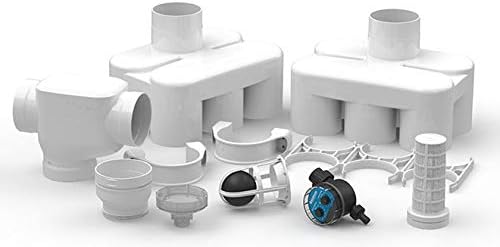 4" First Flush Delta Post/Wall Manifold