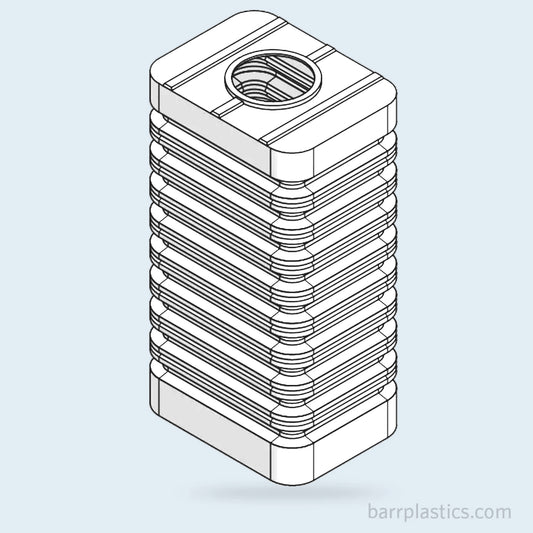 400 Gallons Vertical Ribbed Storage | 41190