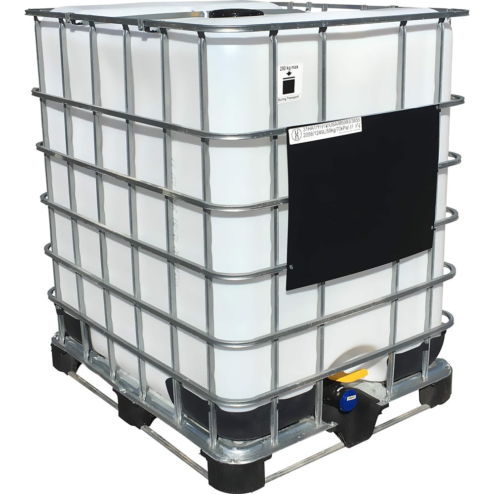 330 Gallon Rebottled Tote with Metal Cage (USED) | 1250L-UT