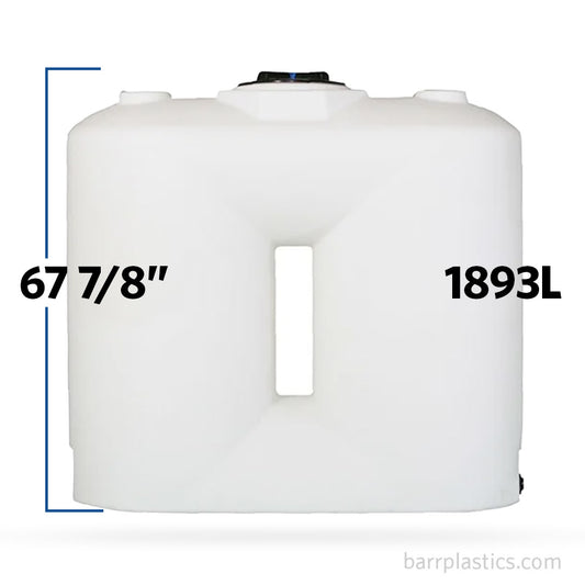 500 Gallons Vertical Freestanding Water Tank | 44945
