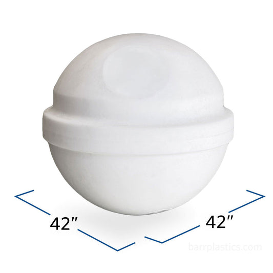 42" FOAM FILLED MOORING BUOY W/O STRIPE | FFMB-4242
