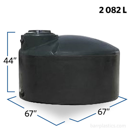 550 Gallon Vertical Water Storage Tank | 40703