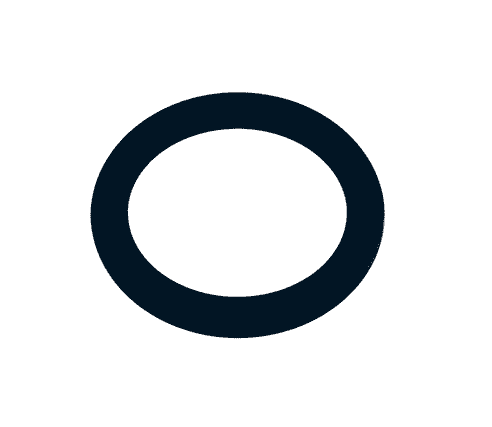 EPDM gasket for 1" and 1 1/4" Bulkhead Fitting | 60404