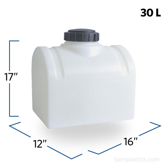 8 Gallon Plastic Portable Loaf Utility Tank | SP0008-VM
