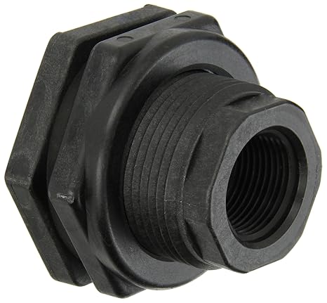 1" Heavy Duty Bulkhead Fitting for 2-¼ Hole | TF100