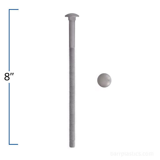 3/8" x 8" Galvanized Carriage Bolt | B852-513