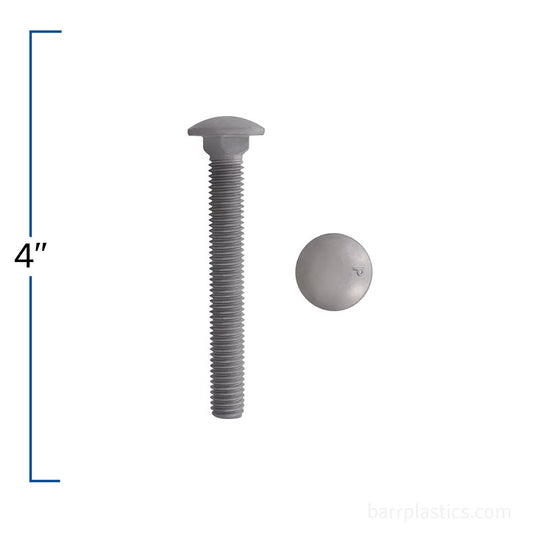 1/2" x 4" Galvanized Carriage Bolt | B852-594