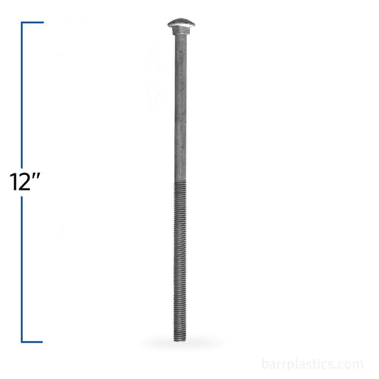 1/2" x 12" Galvanized Carriage Bolt | B852-610