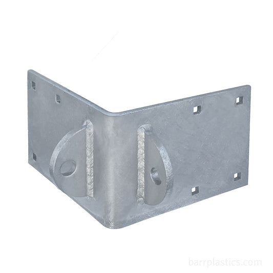 Heavy Duty Outside Corner Male-Male Bracket (3/8"Tx8"H) | H-OCMM-HD