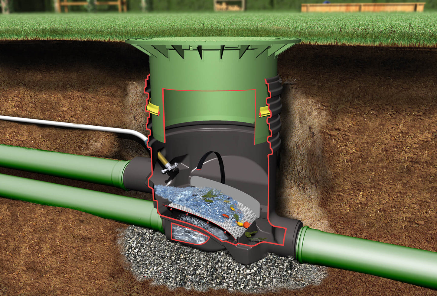 Optimax-Industrial Filter External Suitable for Pedestrian Loading | 340035