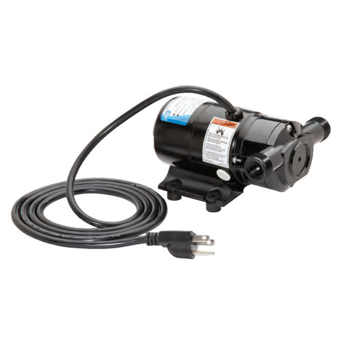 Impeller Pump 4 GPM 115V 17 PSI PHENOLIC/NITRILE 3/8" FPTx ¾" MGHT