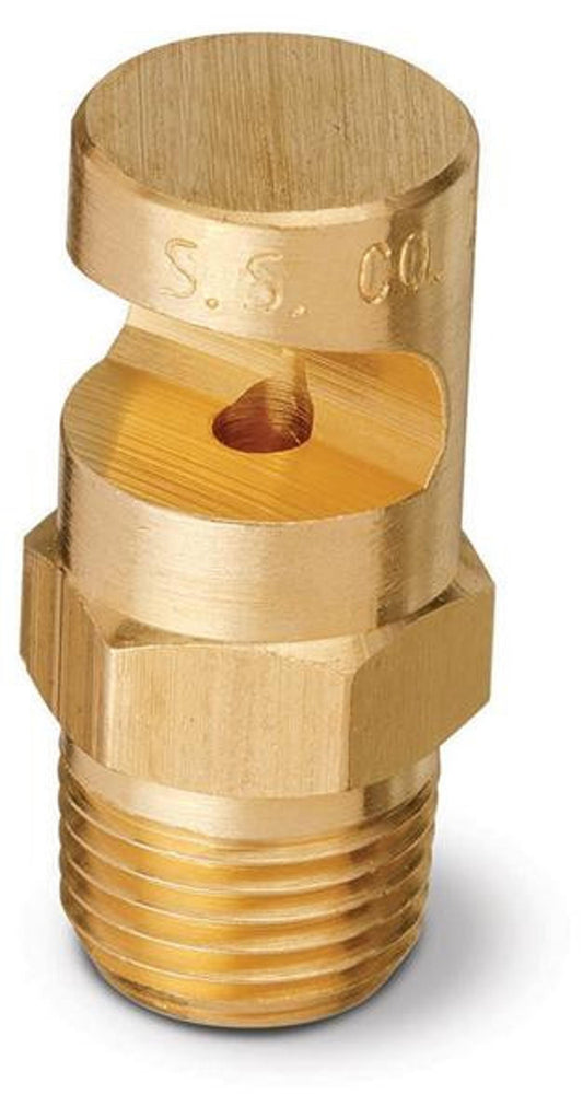 1" MPT Brass FloodJet® Nozzle 30 GPM @ 10PSI | 1K-BR300