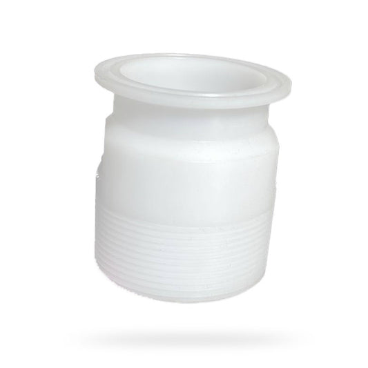 2" UHMW MNPT x Male Tri Clover Fitting | MPTC200