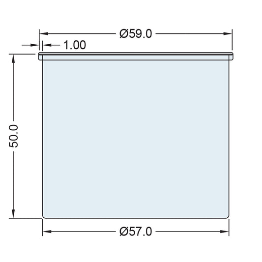 480 Gallon Open Top Tank with Lid | OTL400
