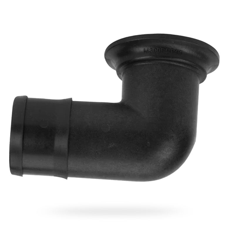 3" Polypropylene Flange x 3" Hose Barb 90° | 63118