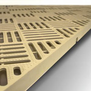 3' x 4' SunWalk Glass Reinforced Deck Panel | SAND | TH4020GFSA-91