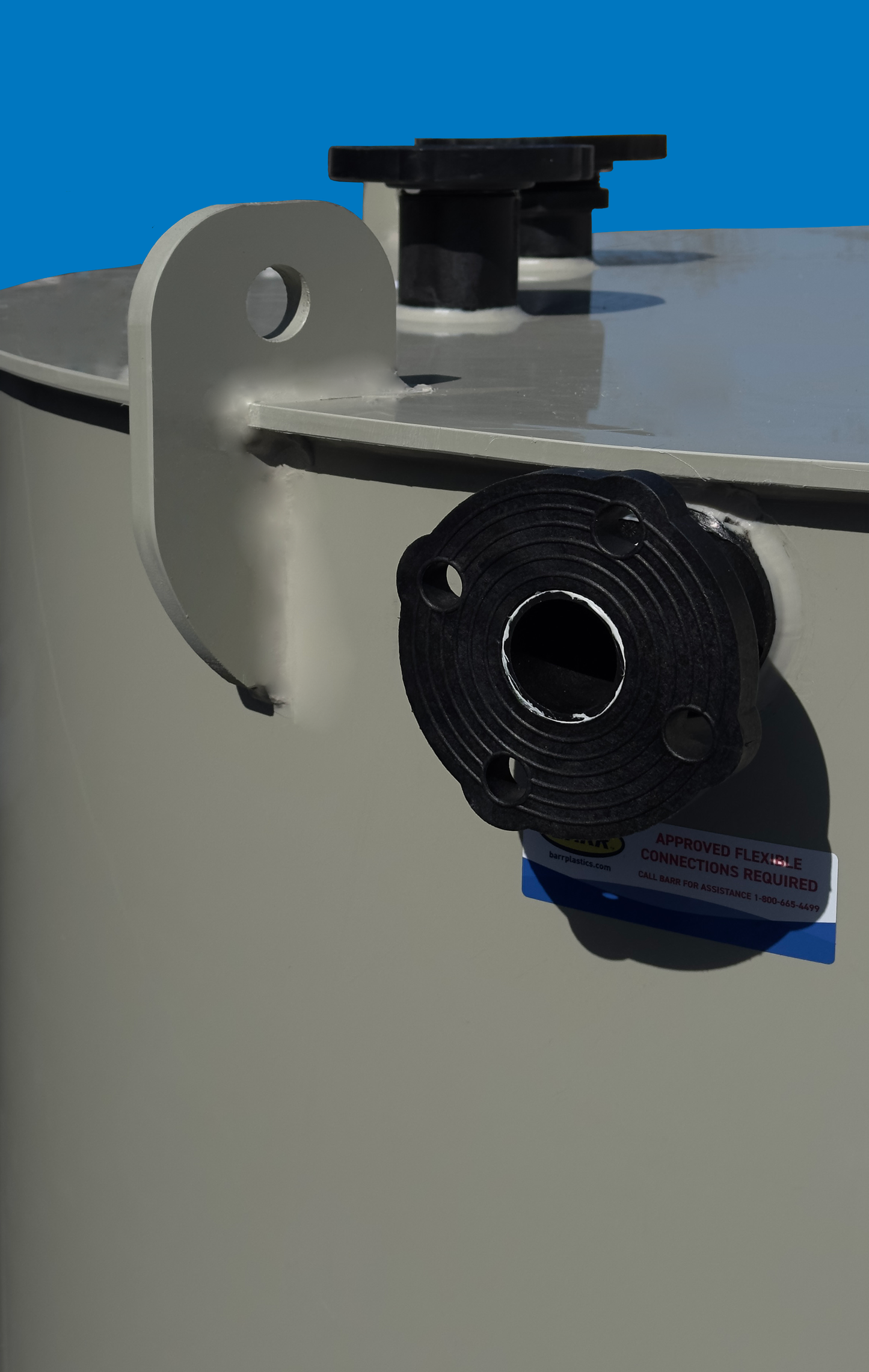 Tailor-made Process Copoly Polypropylene Vertical Storage Tank
