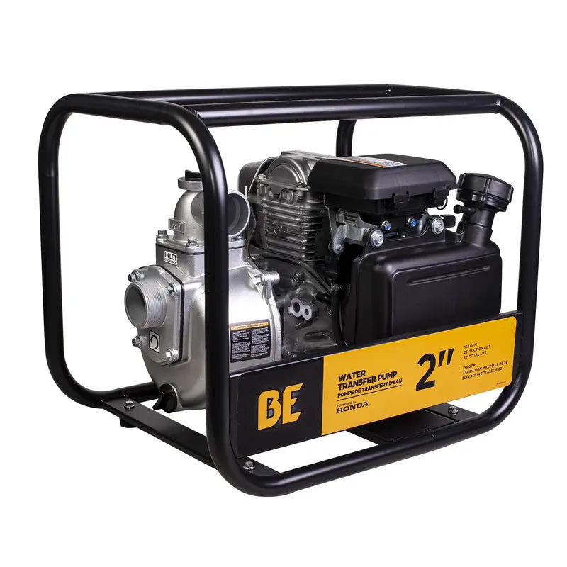 2" Water Transfer Pump with Gas-Powered 5HP Honda GC160 Engine | WP-2050HL