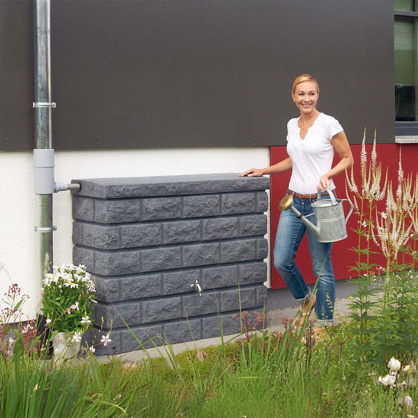 Rocky wall tank dark granite | 326130