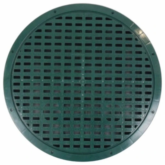 24" Polylok Heavy Duty Grated Riser Cover | PL-CVRGRATE24
