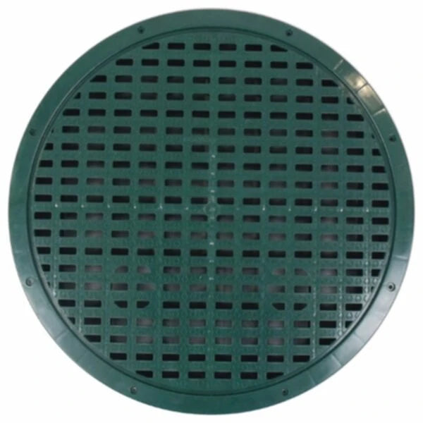 24" Polylok Heavy Duty Grated Riser Cover | PL-CVRGRATE24