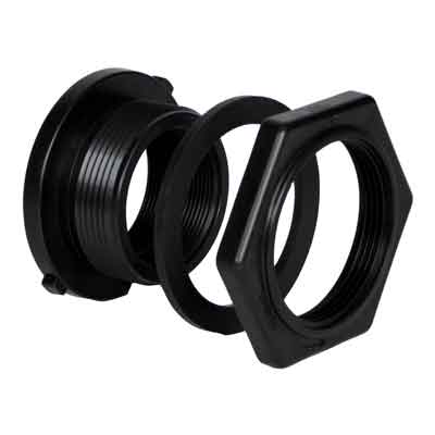 3" Double threaded polypropylene fitting | 62299