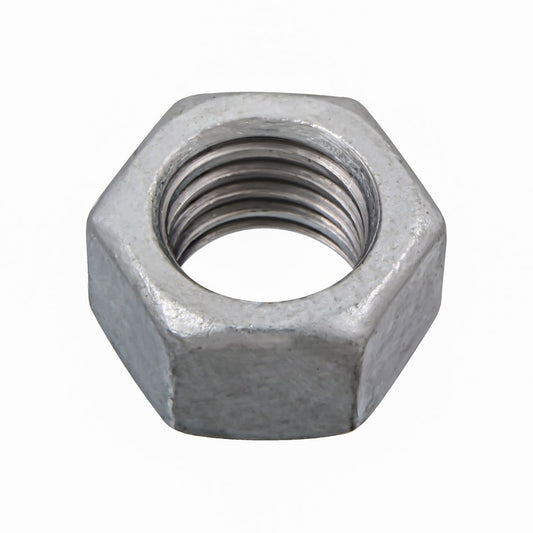 1/2" Hex Nut - Hot-Dipped Galvanized | B856-022