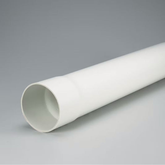 3" PVC Solid Drain Pipe Non-CSA 1' MxF | DR-ASTM-3S