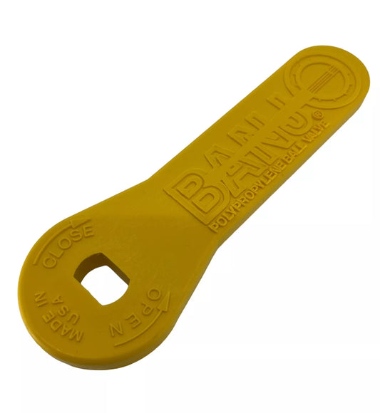 Yellow Handle for 1/2"; 3/4" Valve | 61783