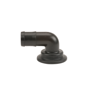 2" 200 Series Flange x 1-1/2" Hose Barb Elbow 90° | M200150BRB90
