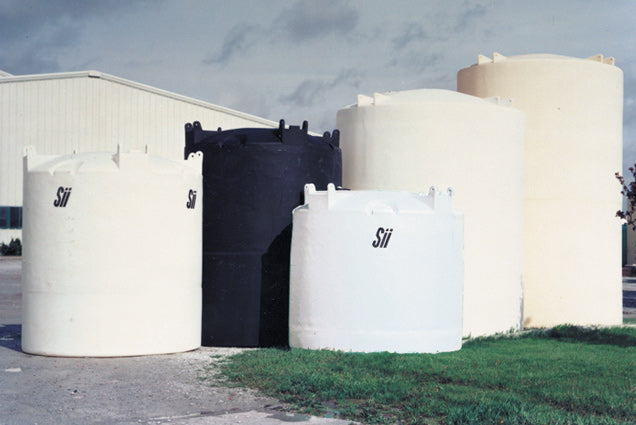 Vertical Single Wall Industrial Tanks
