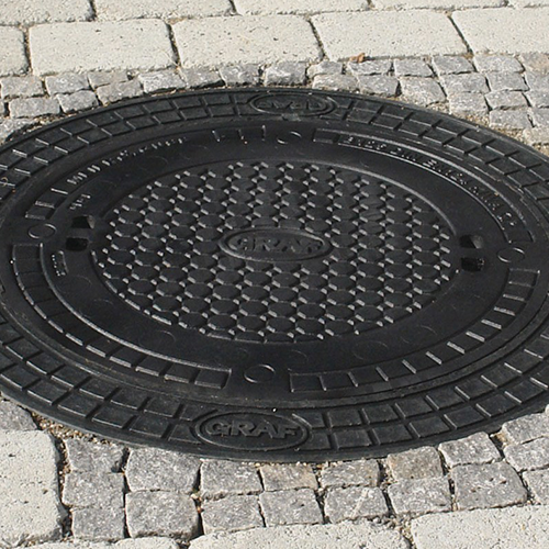 24" Cast Iron Lid for 600mm Telescopic Shaft (Vehicle Loading) | 381515