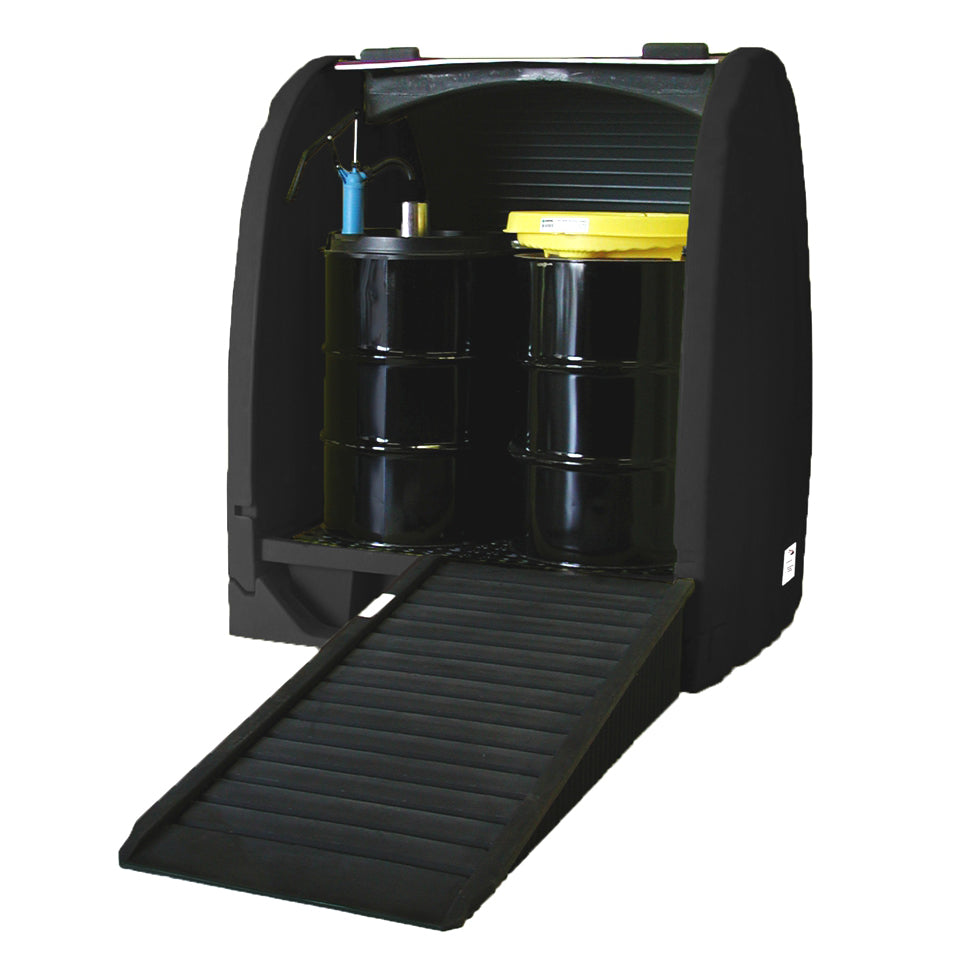 Standard Regulation BD Drum Storage Unit with Ramp