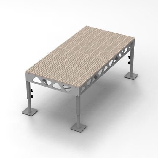 Complete Aluminum Standing Dock Kits