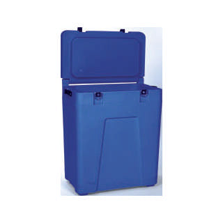 Dry Ice Cold Storage Bins at BARR Plastics, In Abbotsford, BC