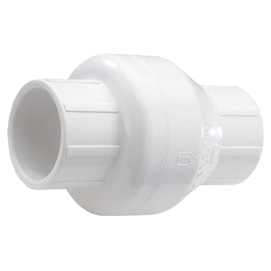Picture of a PVC Swing Check Valve with no background