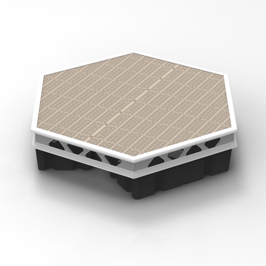 Complete Aluminum Floating Hexagonal Dock Kits