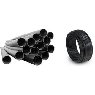 Smooth wall HDPE Piping at BARR Plastics