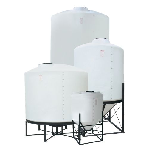 Cone Bottom Tanks at BARR Plastics