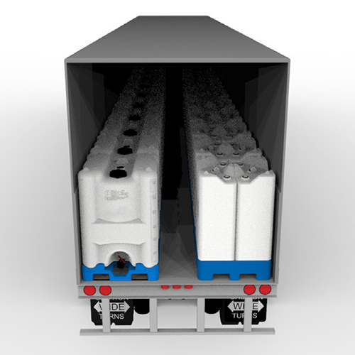 Plastic Stackable IBC Tote Tank Payloader System
