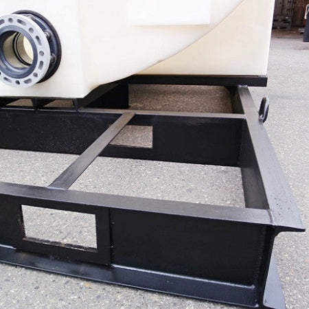 Steel Skids for Horizontal Leg Plastic Tanks