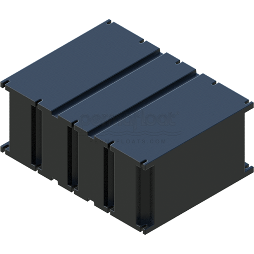 Wave attenuator floats available at BARR Plastics